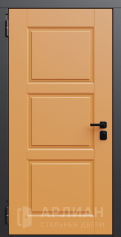 Фото №2 « Одностворчатая парадная дверь белого цвета №795»