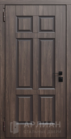 Фото №2 «Элитная дверь с отделкой под натуральное дерево №648»