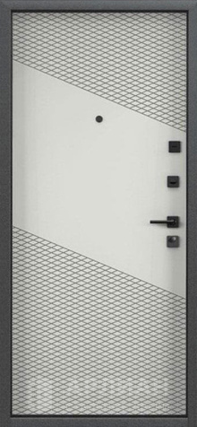 Фото №2 «Квартирная дверь с текстурным покрытием Шагрень №17»